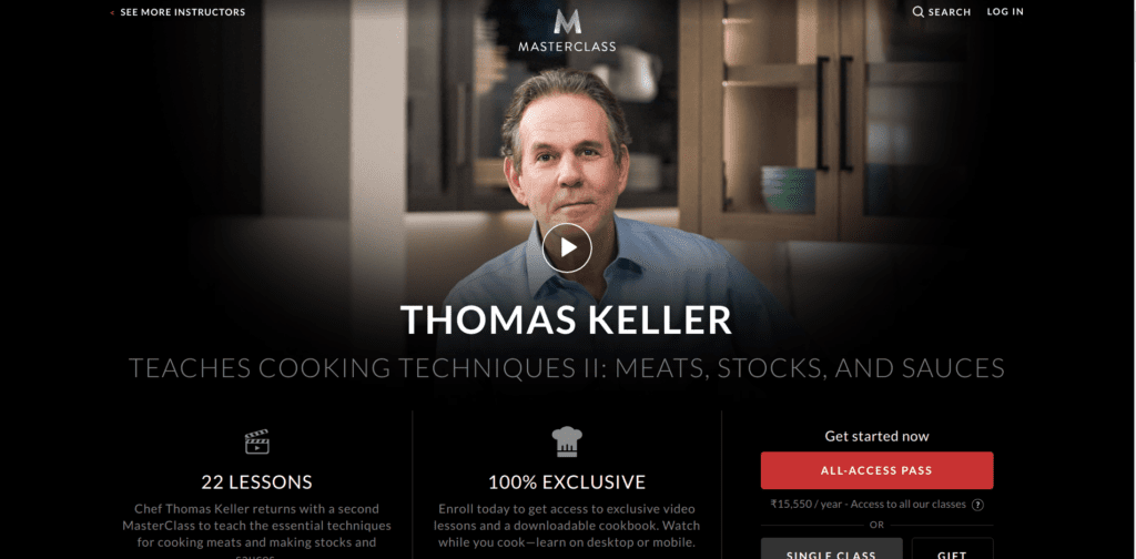 Thomas Keller Masterclass Review