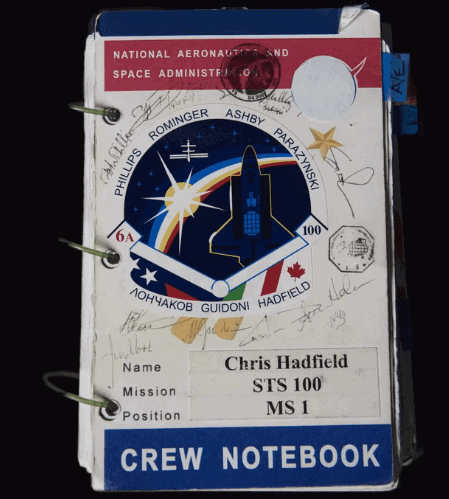 Chris Hadfield Masterclass Review - Notebook