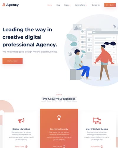 agency-theme- WOrdopress themes for SEO Agency