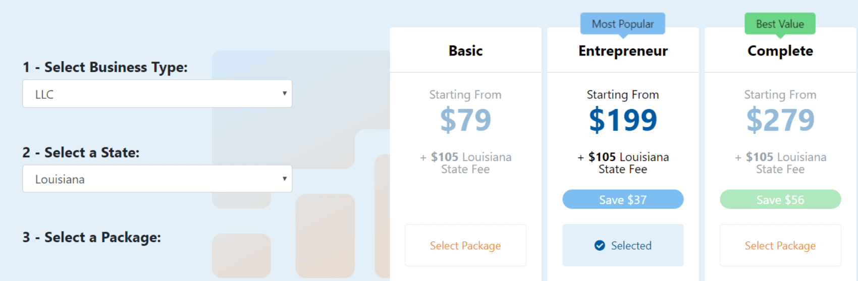 MyCompany Works Pricing plans