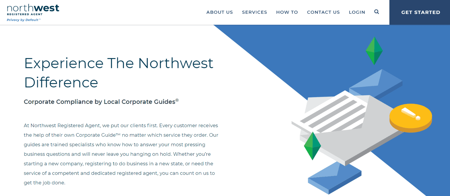 Northwest registered agent review