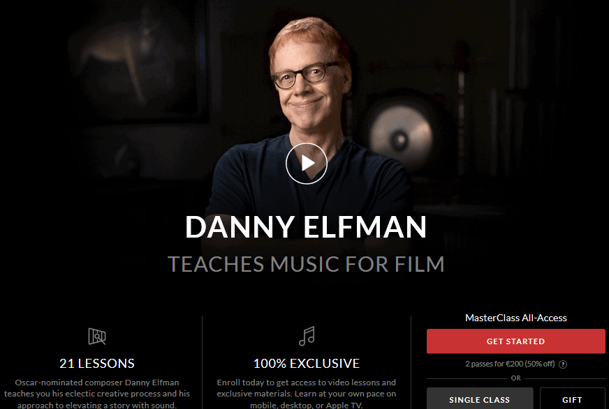 Danny Elfman Masterclass Review