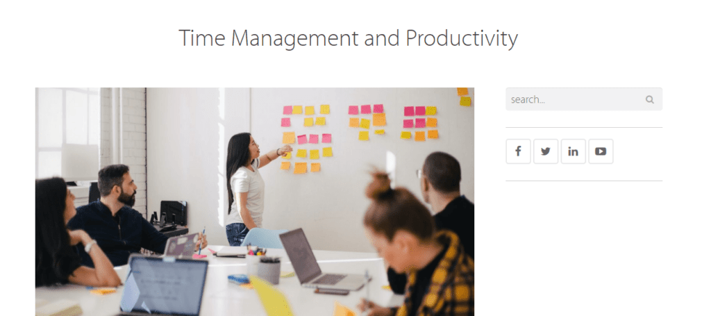 Time Management and Productivity 