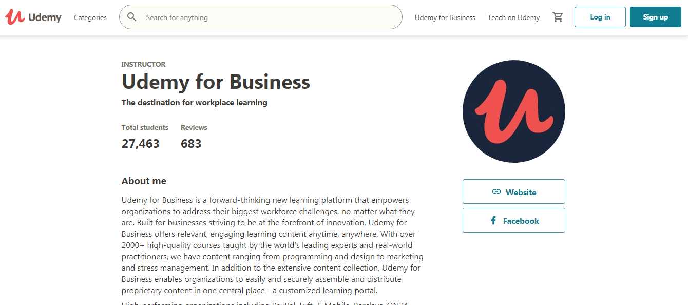 Udemy For Business