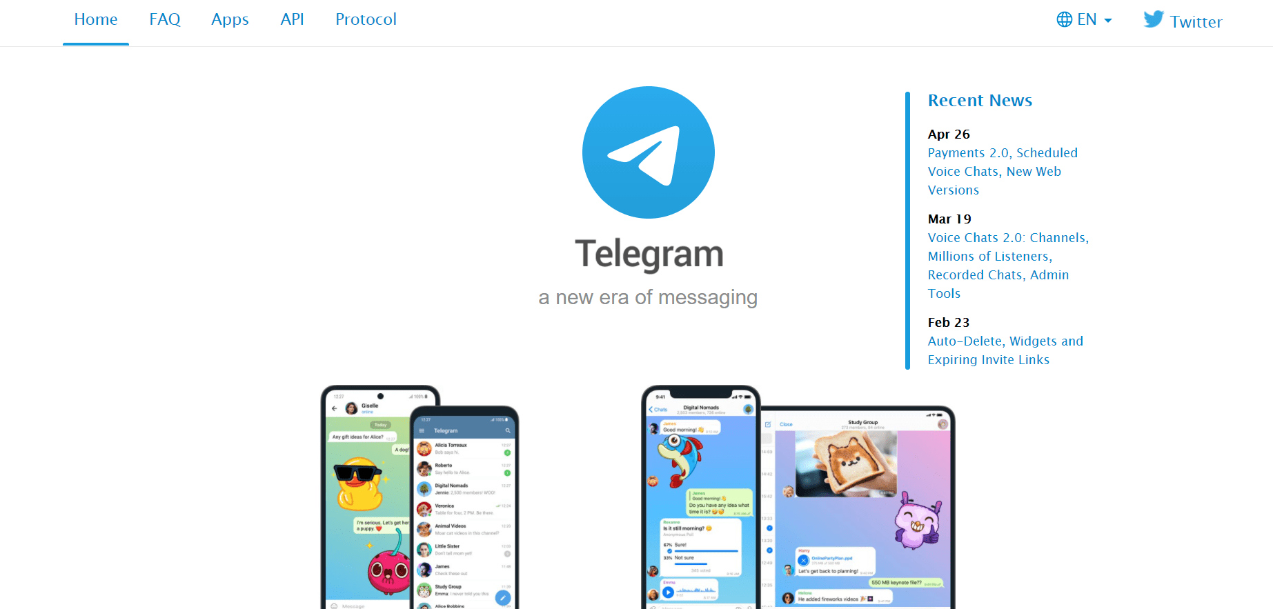 telegram-overview-Best Blogging Apps