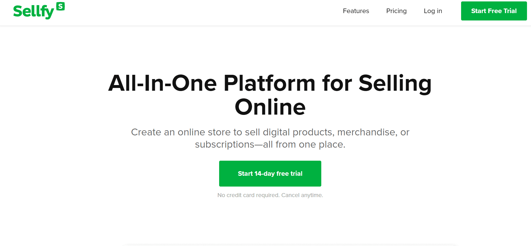 sellfy-overview Best Podia Alternatives To Sell Courses