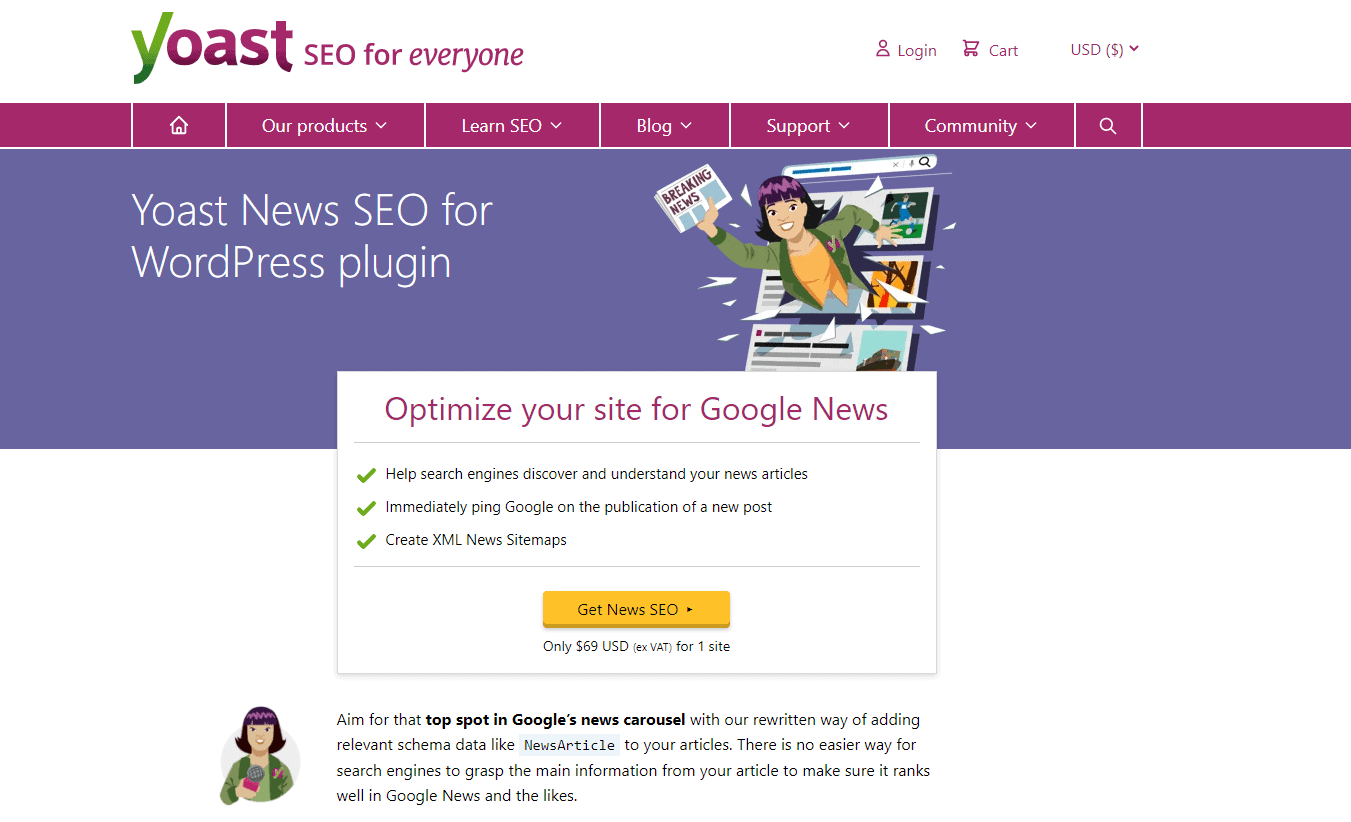 Yoast NEWS SEO - How To Submit Site To Google News