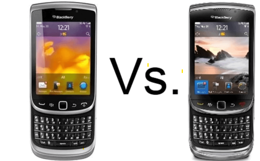 blackberry torch comparison