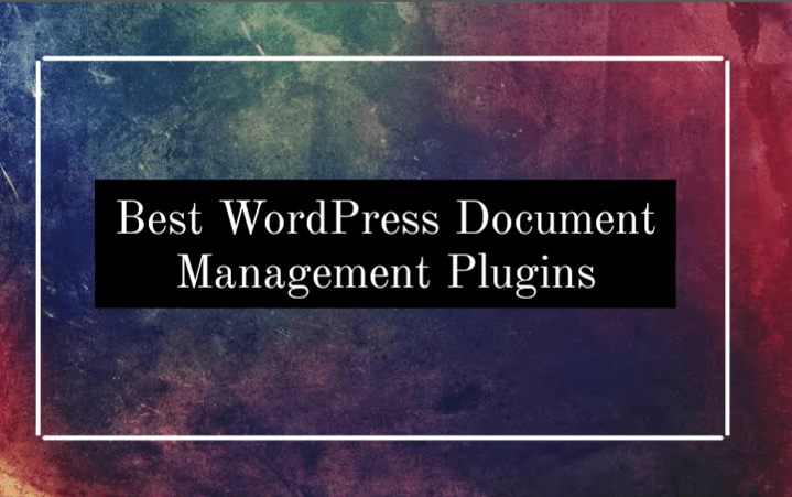 WordPress Document Management Plugins