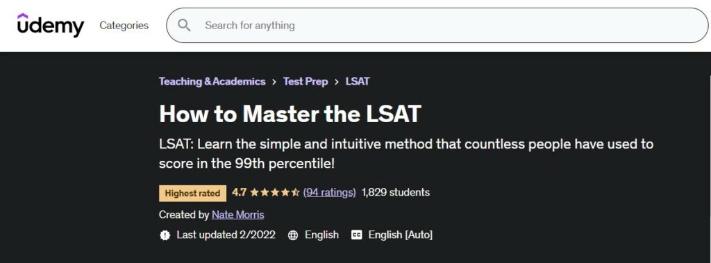 how to master LSAT