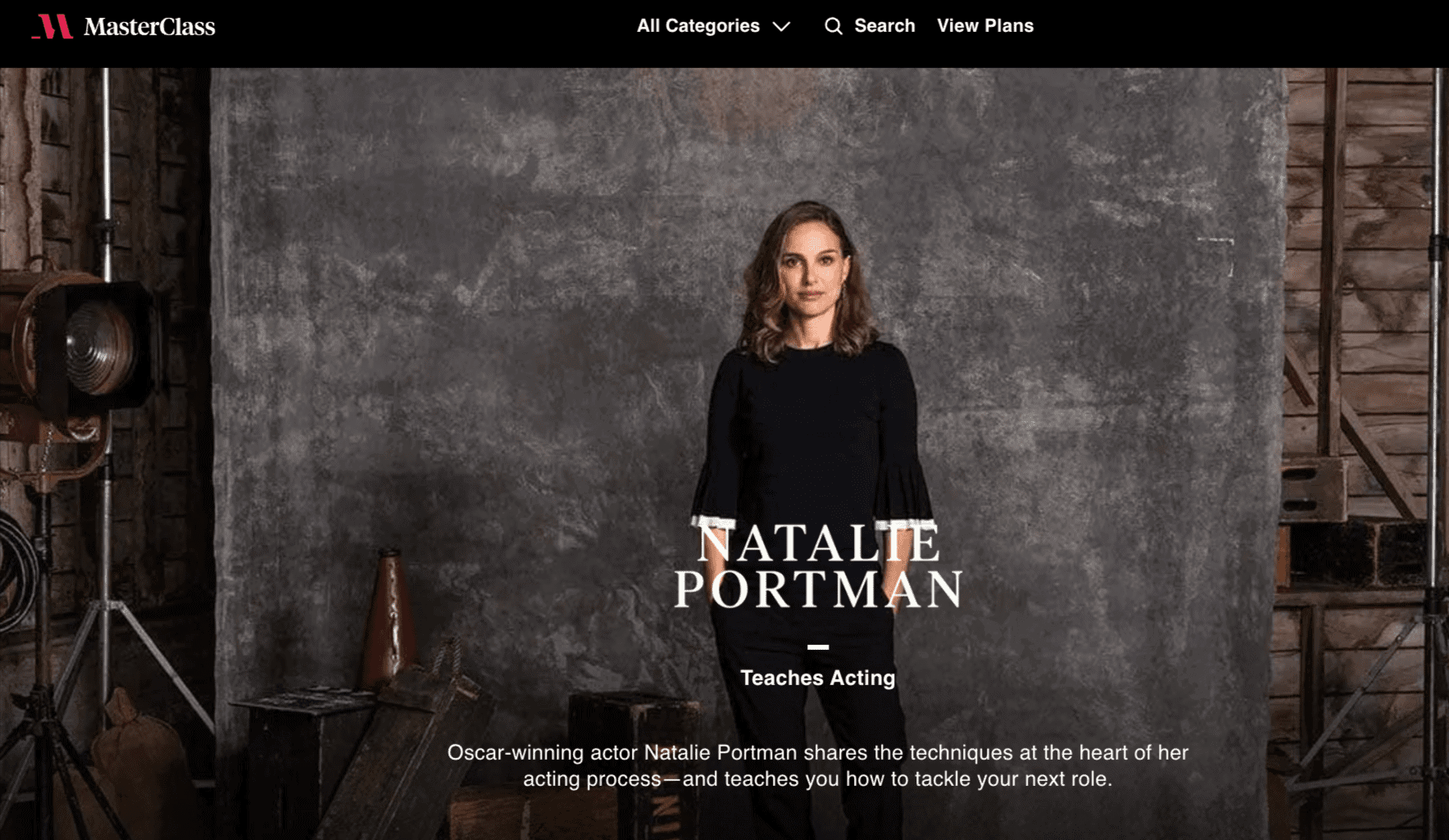 Natalie Portman MasterClass Review